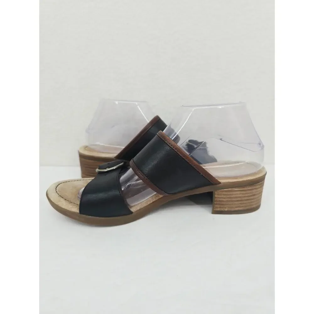 Dansko 2-Strap Heeled Sandals Black EU 41
